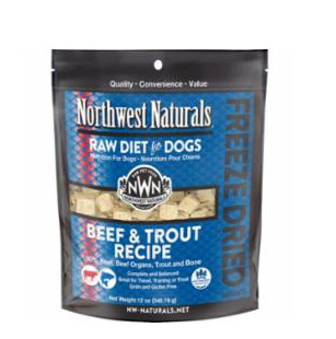 NWN - FZD Beef Trout Nuggets - 12oz