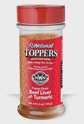 NWN - FZD Beef Liver w/Turmeric Topper 4.5oz