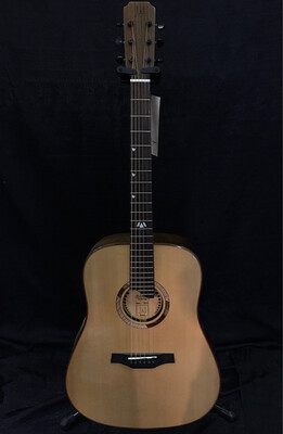 James Nelligan Spruce/Rosewood Acoustic With Riversong Patent Neck ELI-D
