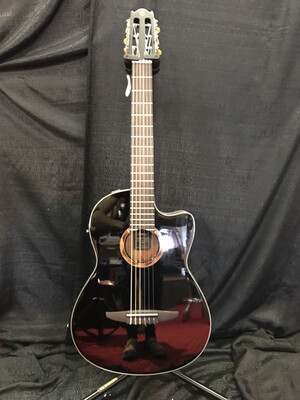Yamaha Classical Acoustic - Electric Black Guitar NCX700