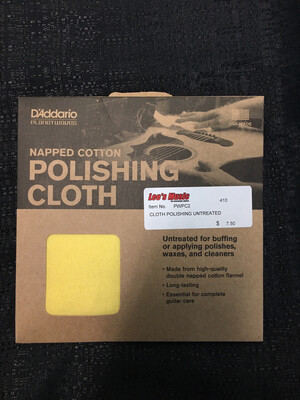 D’Addario Untreated Polishing Cloth   PWPC2
