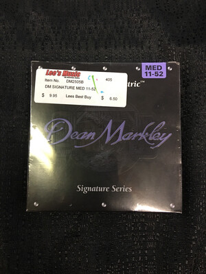Dean Markley Signature Series .011 - .052 Medium Gauge Electric Guitar Strings DM2505B