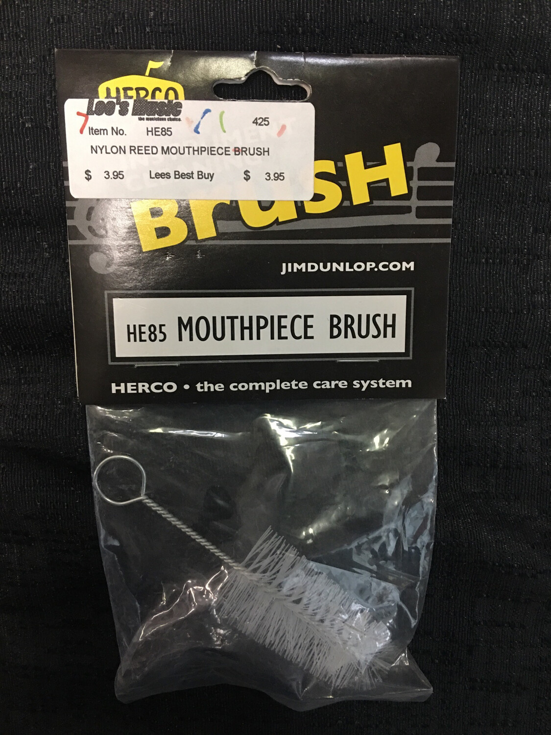 Herco Nylon Reed Mouthpiece Brush     HE85