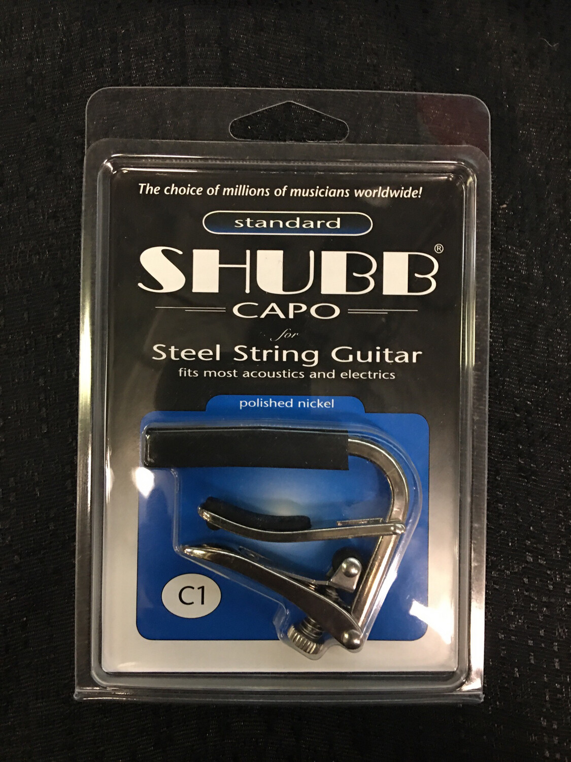 Shubb Nickel Guitar Capo        SHUBB-C1
