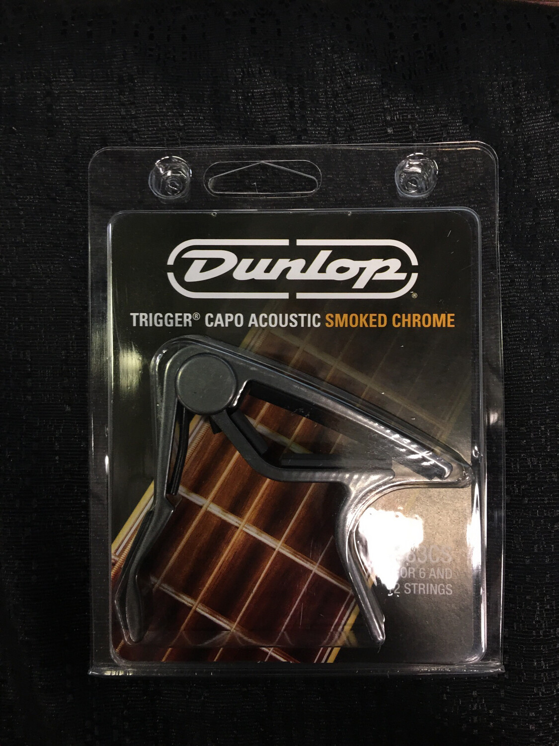 Dunlop Smoked Chrome Guitar Trigger Capo     83CS