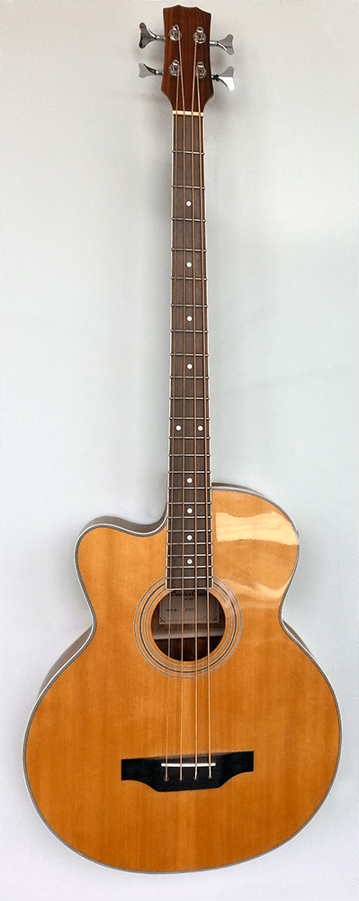 Left handed sales acoustic electric bass