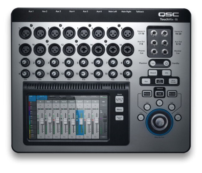 QSC Touchmix 16 Pro Compact Digital Mixer