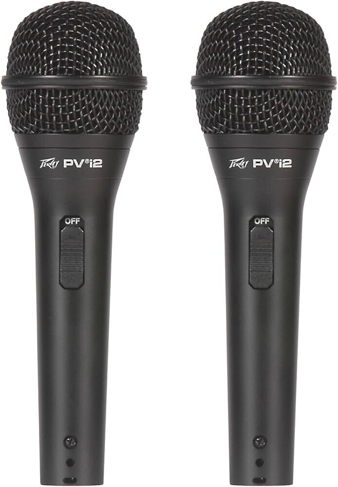 Peavey PVi2 2 Pack Dynamic Cartoid Microphone