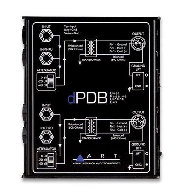 ART Dual Passive DI Box     DPDB