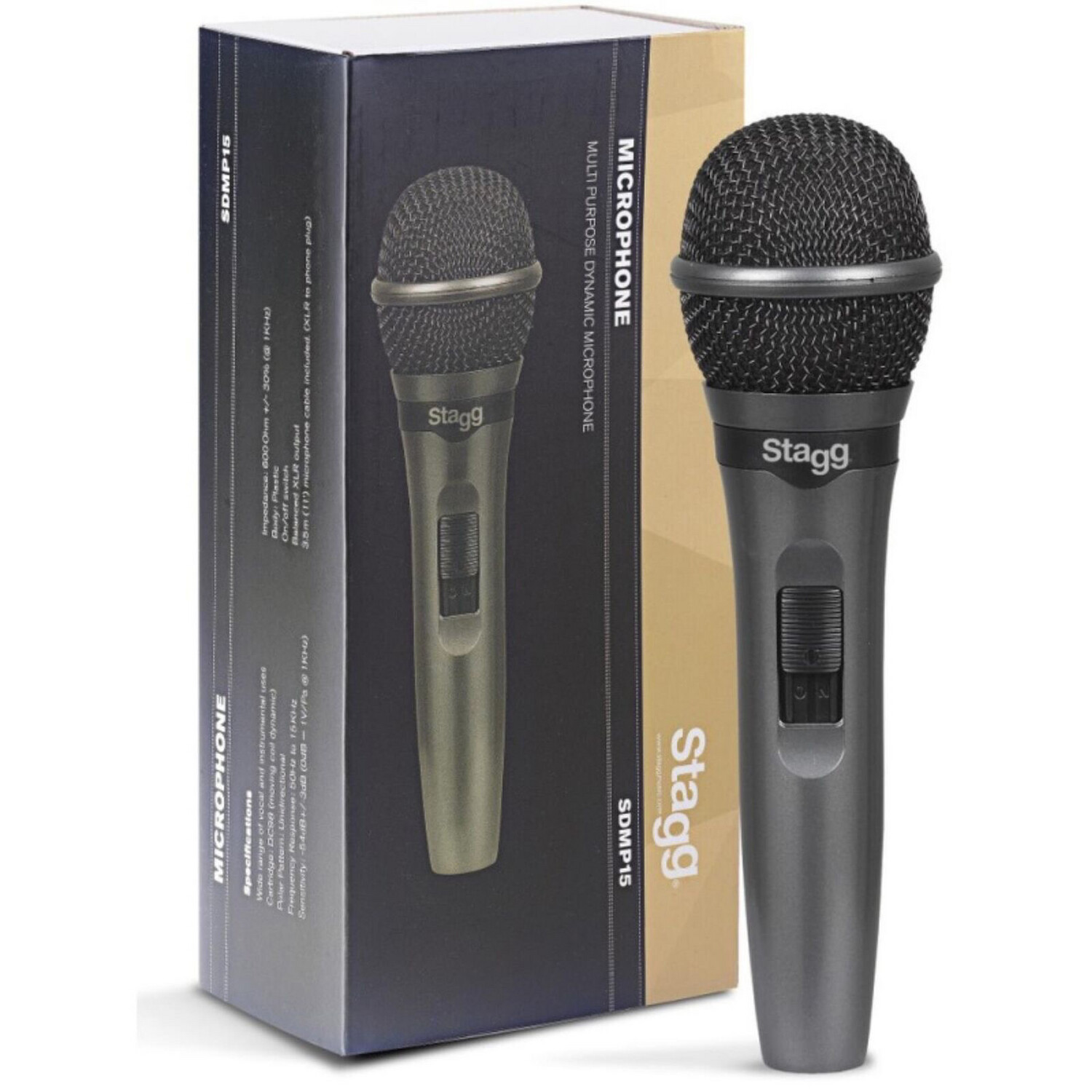 Stagg Dynamic Microphone And XLR Cable