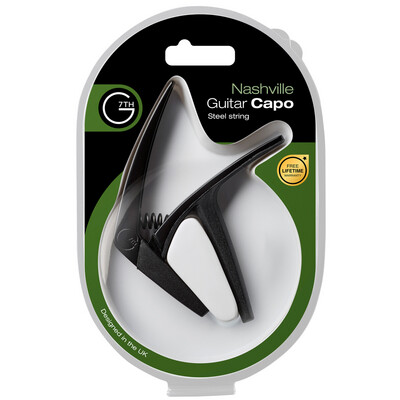 G7 Nashville Guitar Capo Black - G7NV-BK