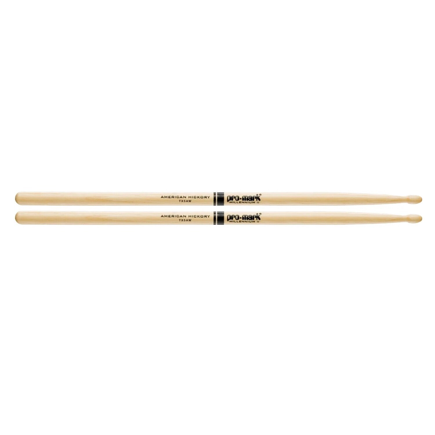 Pro Mark Hickory Wood Tip Drumsticks TX5AW