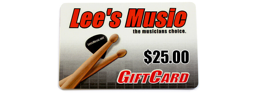 Lee's Music Gift Card - $25