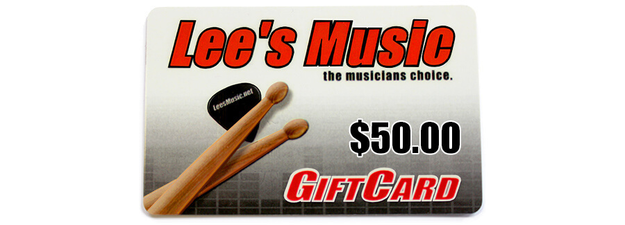 Lee's Music Gift Card - $50
