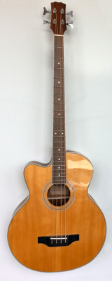 Beaver Creek - Left Handed Acoustic/Electric Cutaway Bass