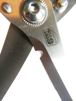 Heavy Duty Scissors with Cable Cutter and Micro Teeth