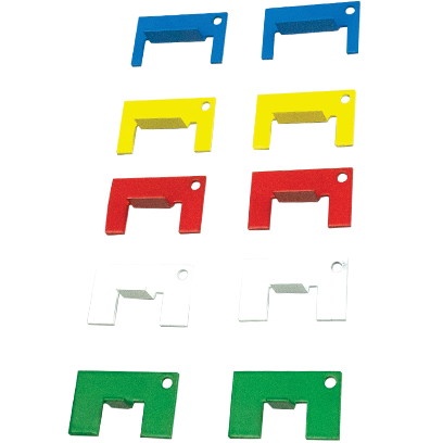 EZ TAB 10pc Plastic Tabs - Variety