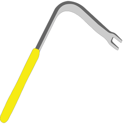 Angled Clip Lifter - 11mm