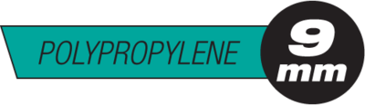 9mm Polypropylene Plastic Rods