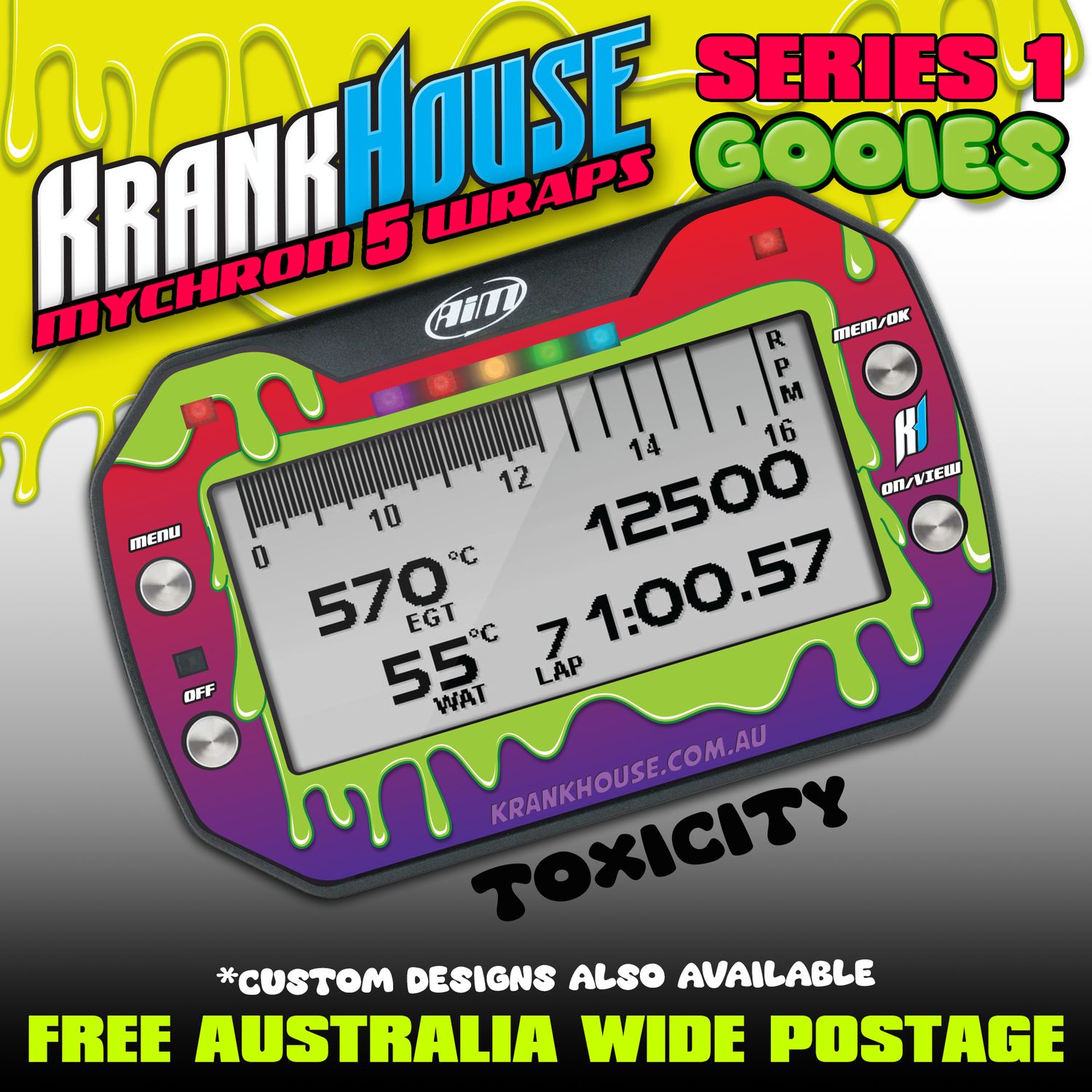 Mychron 5 Graphics - Toxicity