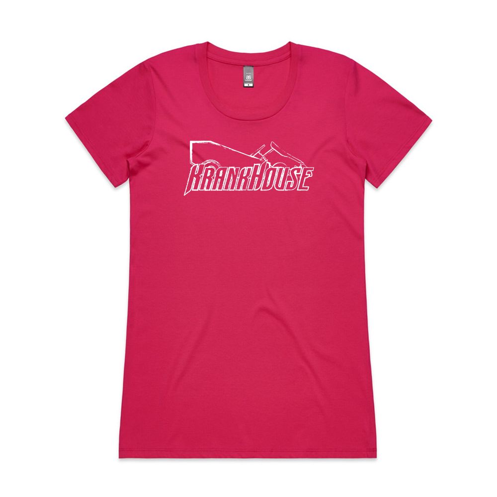 Ladies Pink Wafer Tee