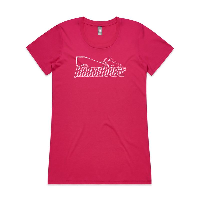 Ladies Pink Wafer Tee