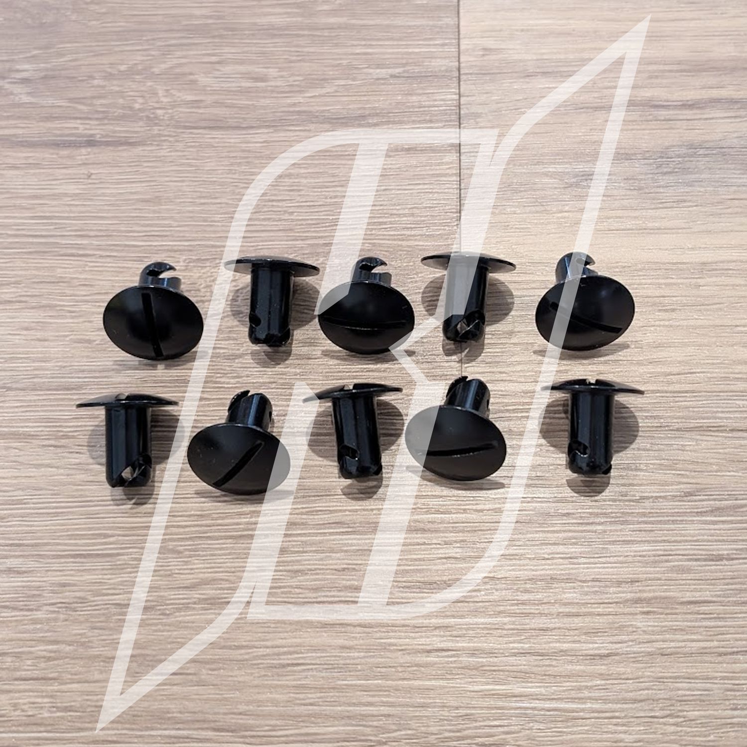 10pc Quarter Turn Large Head 7/16 .600
