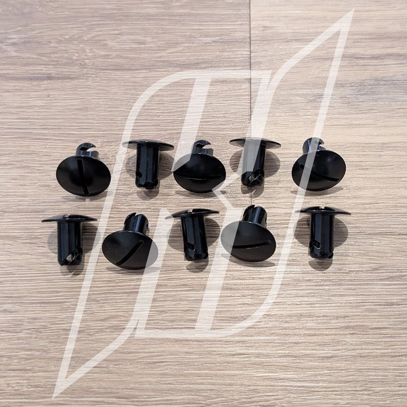 10pc Quarter Turn Large Head 7/16 .600