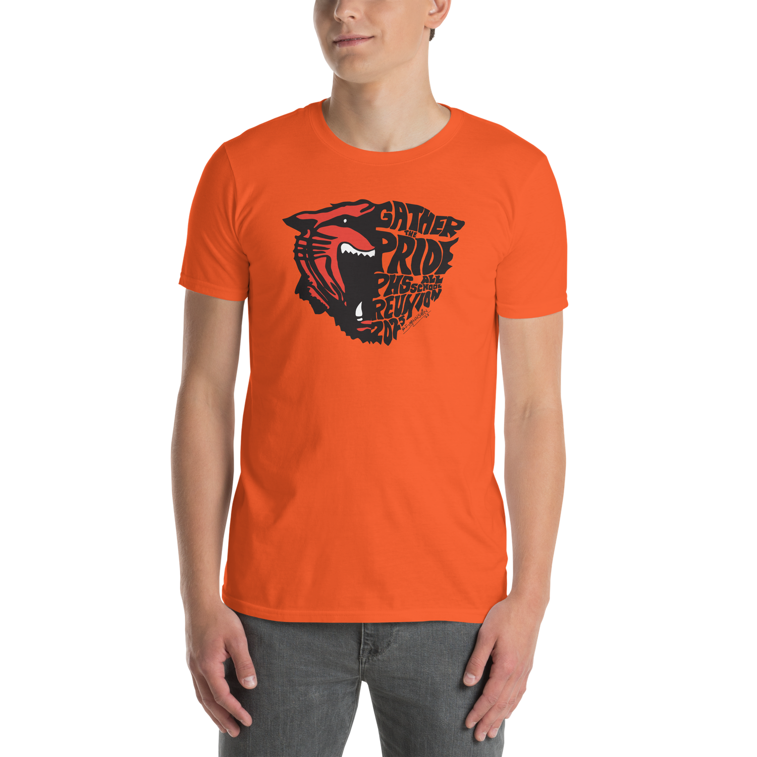 Reunion Plentywood Wildcat Orange T-shirt