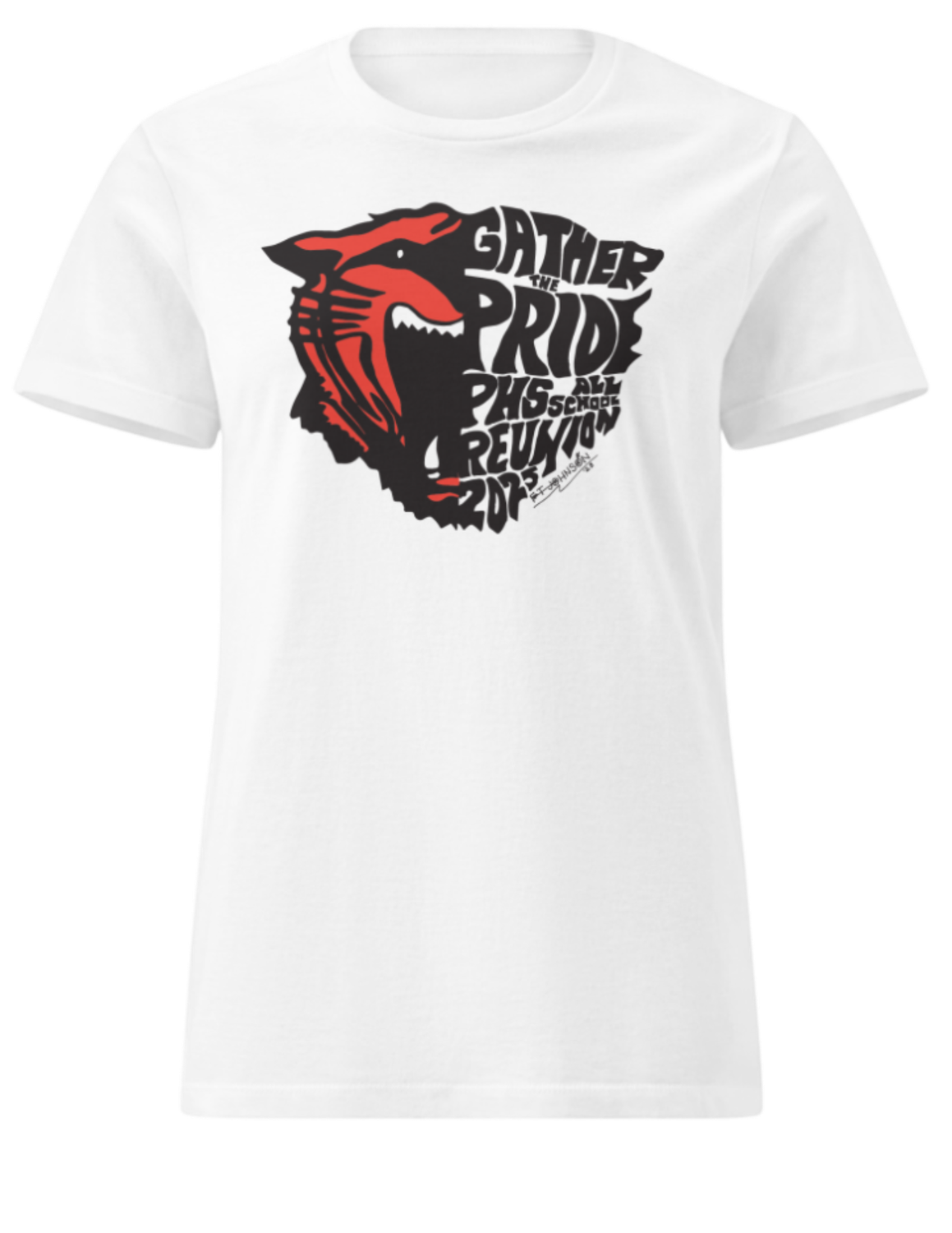 Reunion Plentywood Wildcats Women&#39;s White T