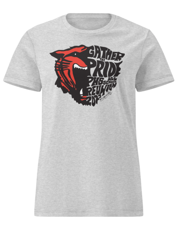 Reunion Plentywood Wildcats Women&#39;s Sport Gray T