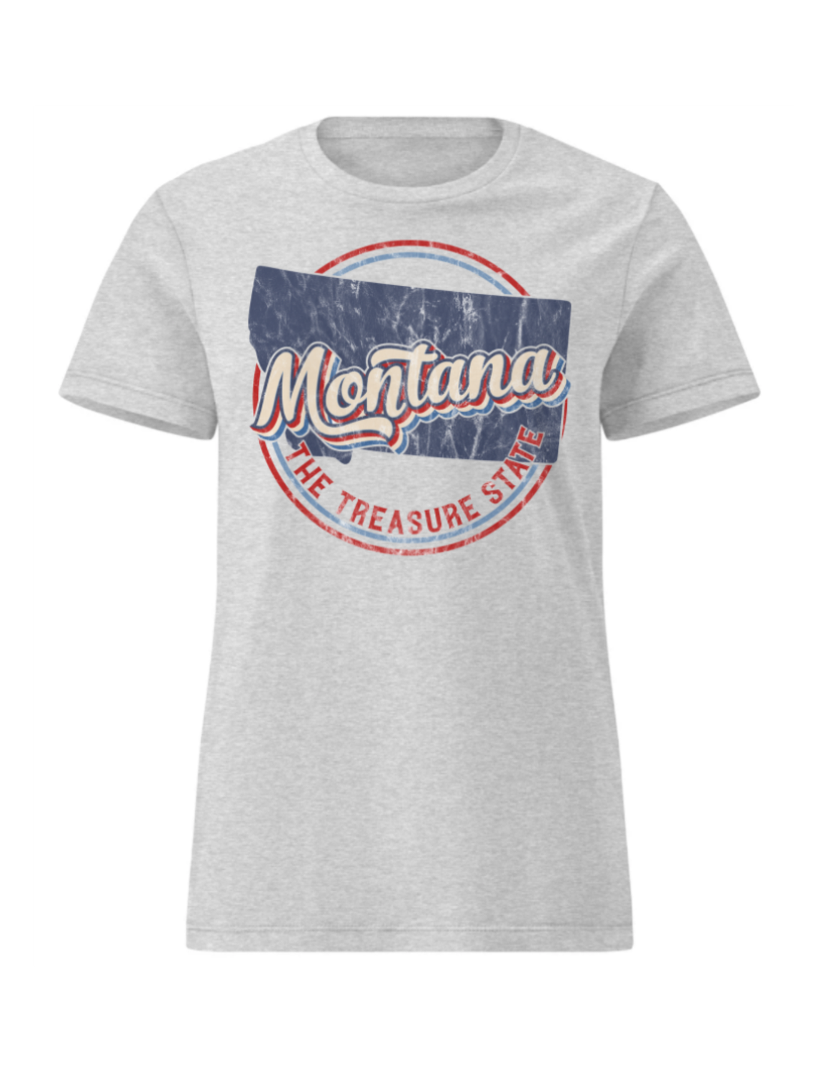 Women&#39;s Montana T-Shirt, Colour: Sport Gray, Size: S