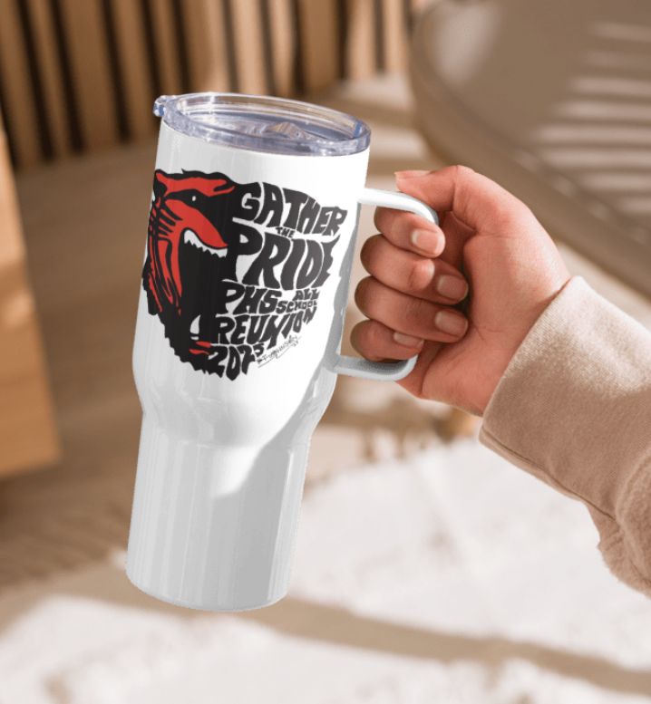 Reunion Travel Mug with Handle