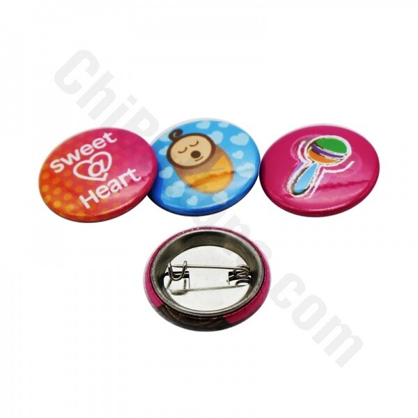 Button Pins, Size: 1&quot;