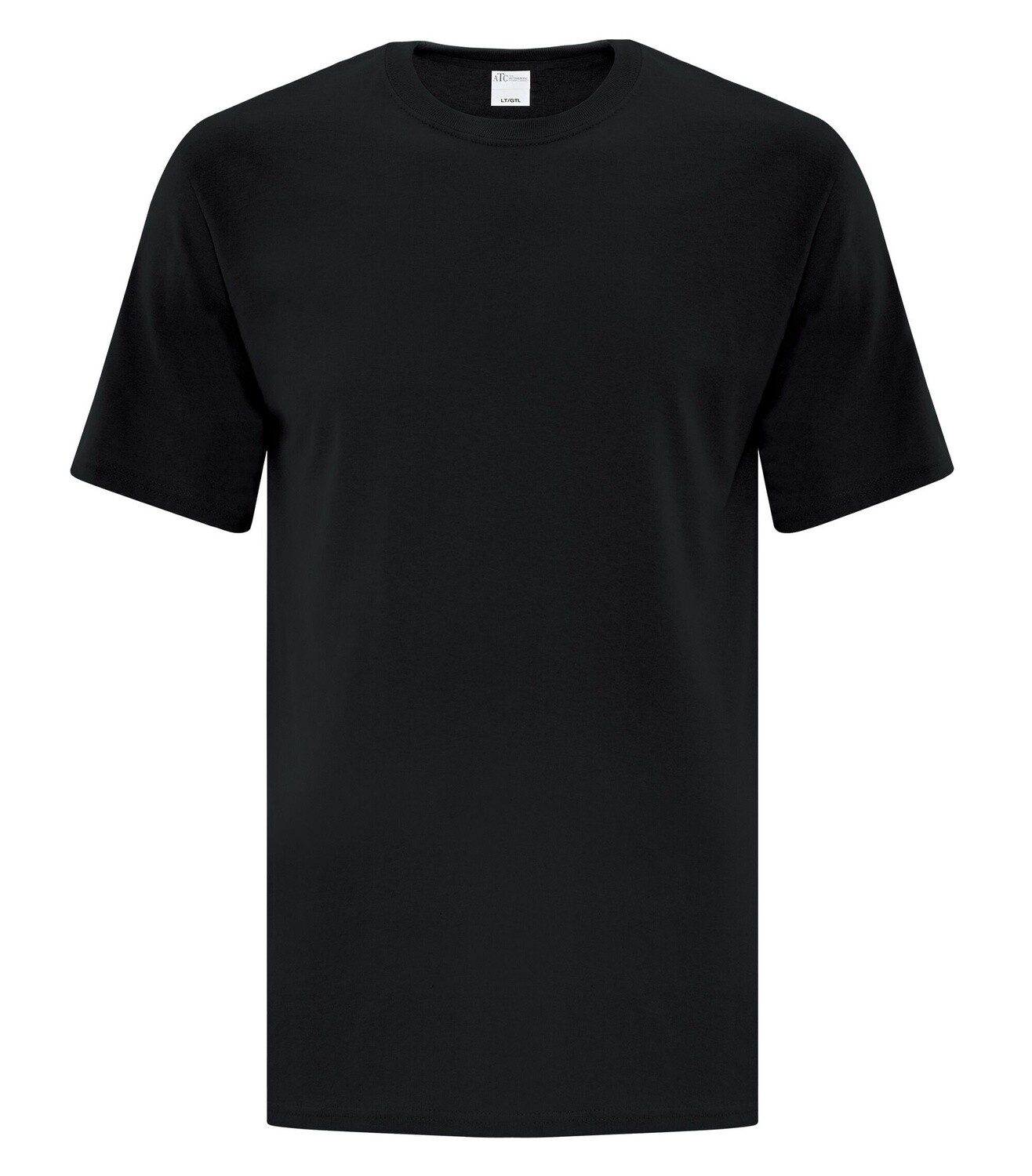ATC Everyday Cotton Tall Tee, Size: Large, Colour: Black