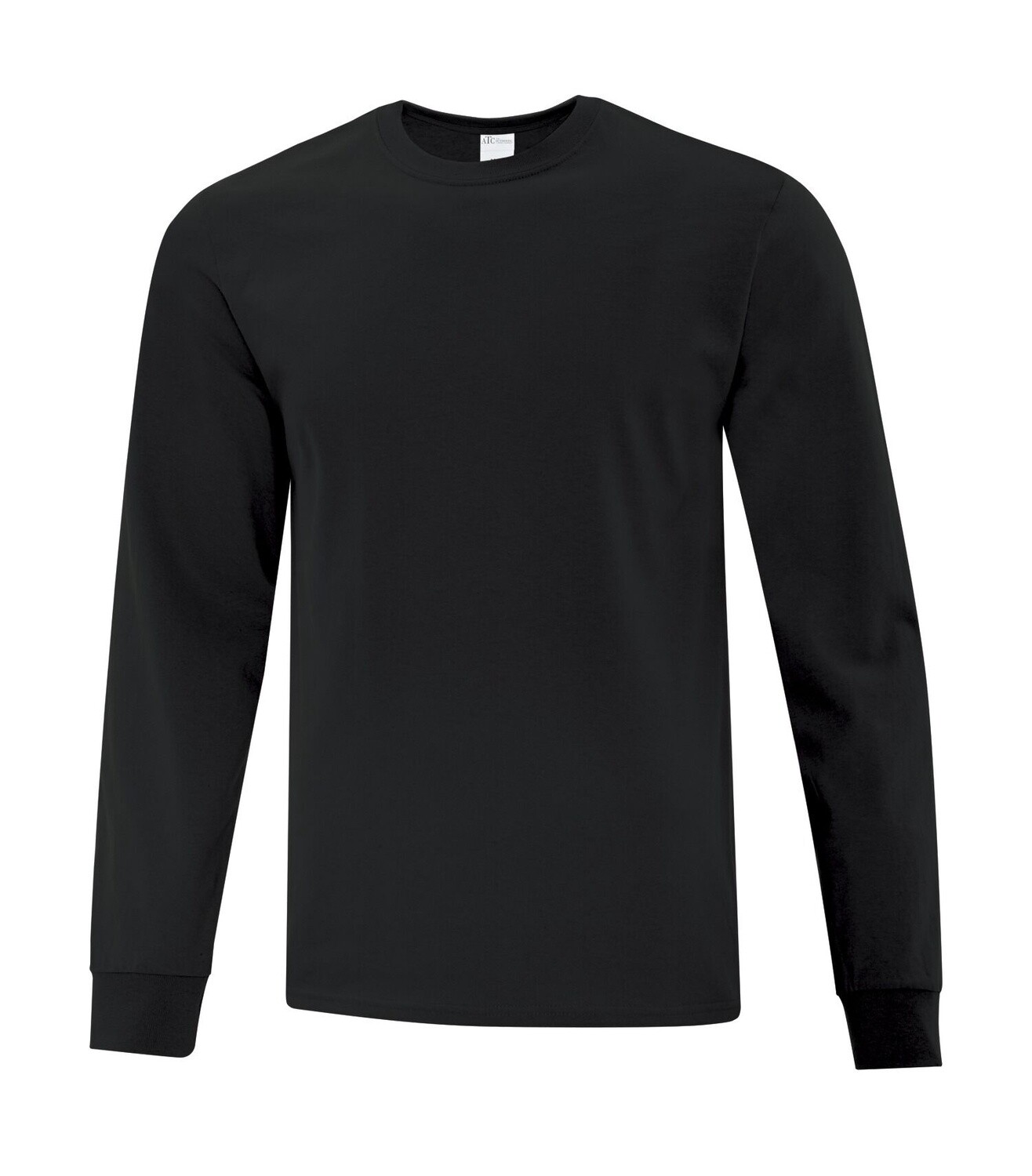 ATC Everyday Cotton Long Sleeve Tee, Colour: Black, Size: Small