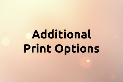 Additional Print Options