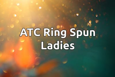 ATC Ring Spun Ladies Tee - 2000L