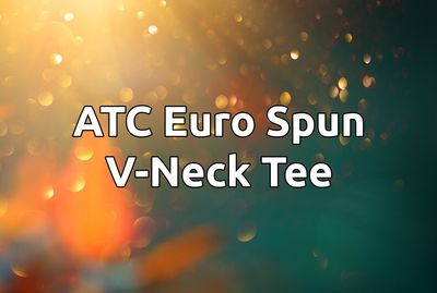 ATC Euro Spun V-Neck Tee - 8001