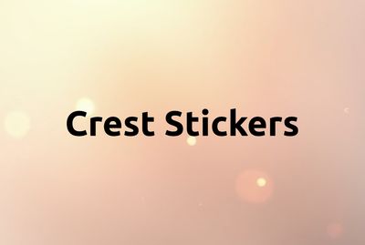 Crest Stickers