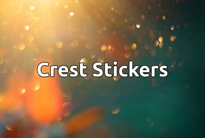 Crest Stickers