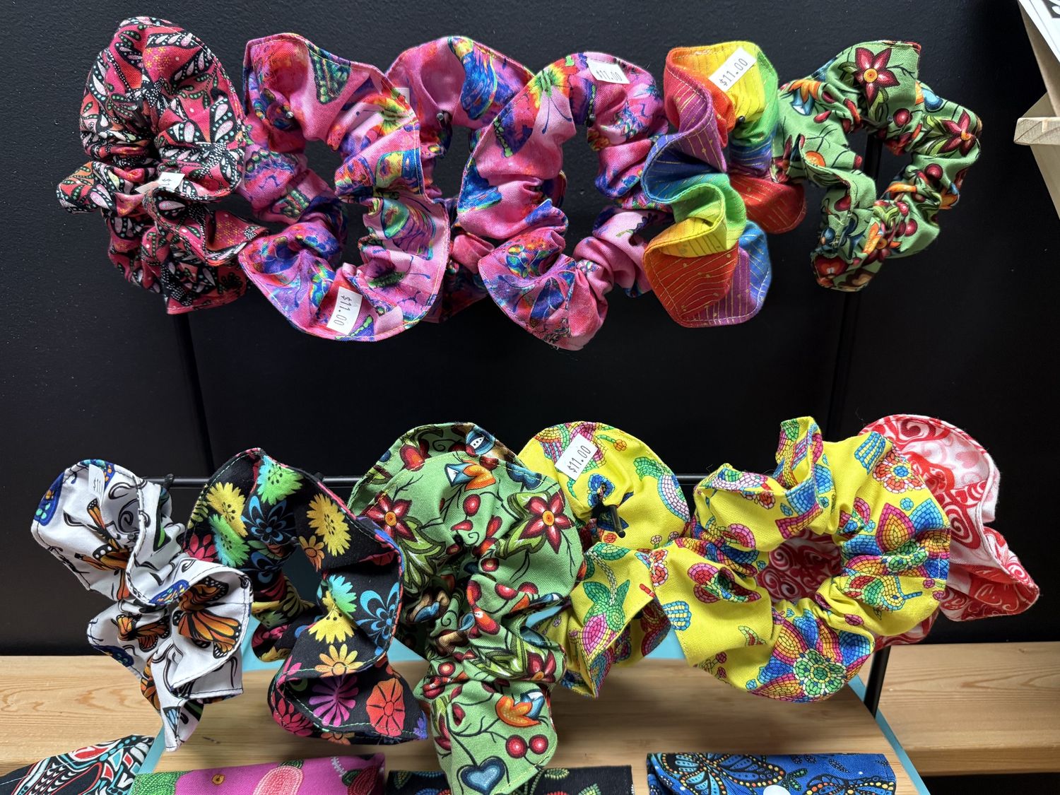 Colourful Scrunchies