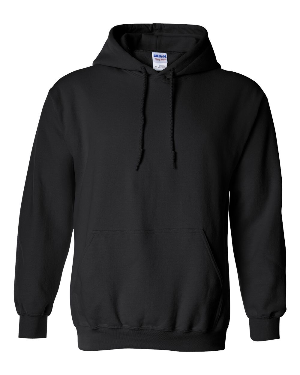 Gildan 50/50 Hoodie - BLACK, Print Options: No Print, Size: Small