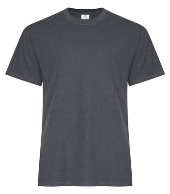 ATC Ring Spun Tee - DARK HEATHER GREY