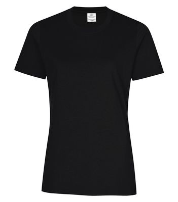 ATC Ring Spun Ladies Tee - BLACK