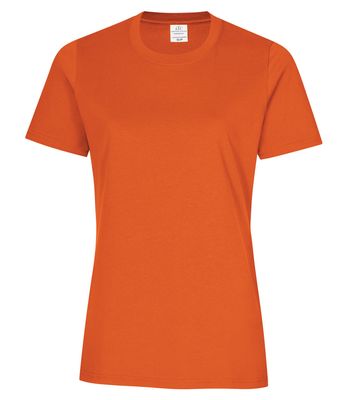 ATC Ring Spun Ladies Tee - ORANGE