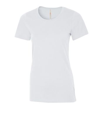 ATC Euro Spun Ladies Tee - WHITE