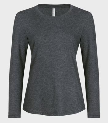 ATC Euro Spun Ladies Long Sleeve - CHARCOAL