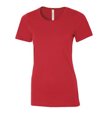 ATC Euro Spun Ladies Tee - RED