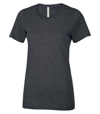 ATC Euro Spun Ladies Tee - CHARCOAL HEATHER